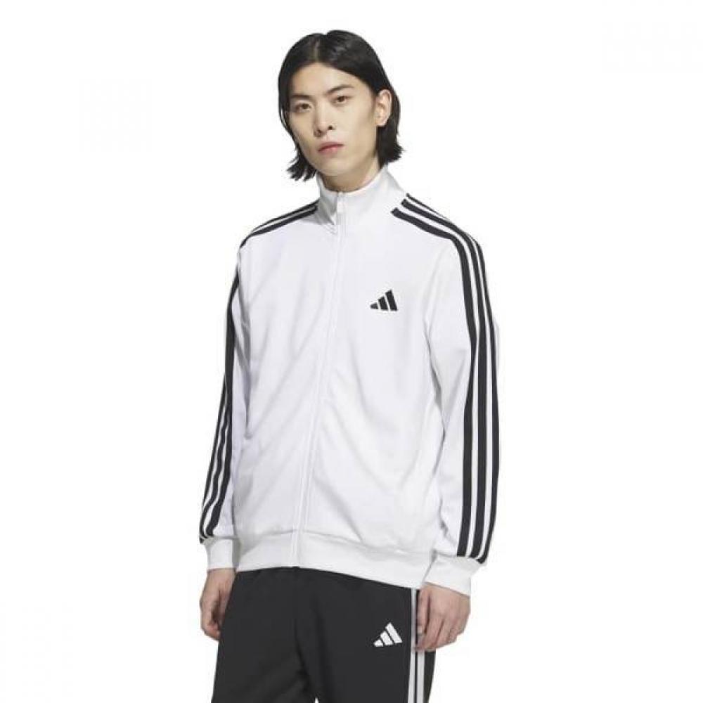

Adidas 3 Stripes Regular Fit Double Knit Track Jacket AXS