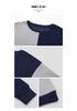 2026 Autumn Women's Color Block Round Neck Pullover Hoodie - New Arrival