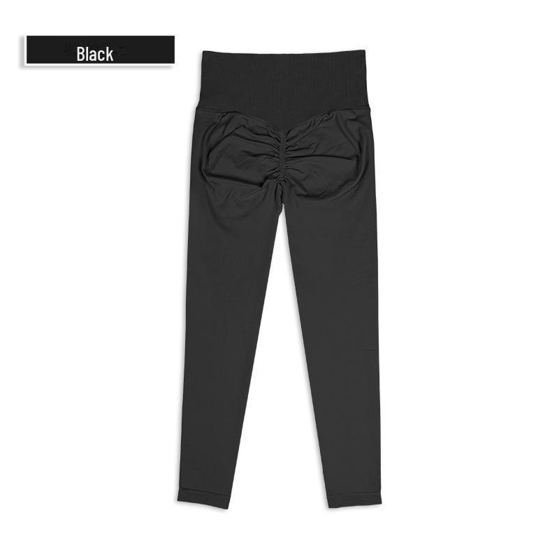 European & American DFYNE Seamless Yoga Fitness Trousers - Hip-Lifting, Tight Fit.