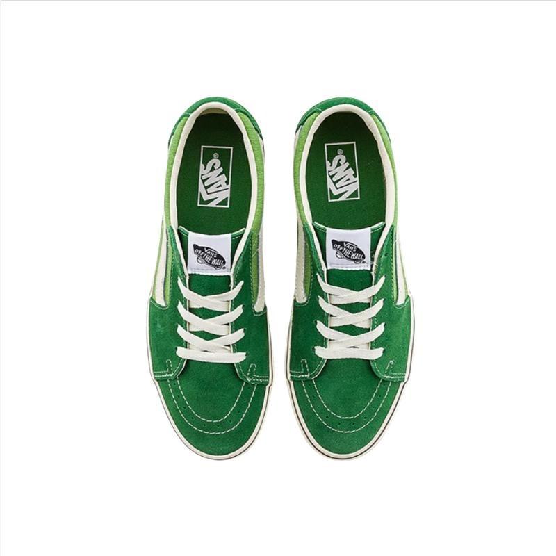 Vans SK8 Low unisex low-top thin-soled skate shoes green VN000BVXCG3
