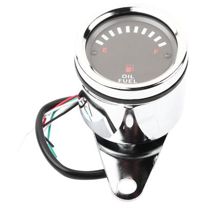 DC 12V Universale Moto Auto Display LED Indicatore Elettrico Carburante Indicatore Elettronico Livello Olio