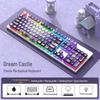 Custom Hot-Swappable Wired Mechanical Gaming Keyboard for Girls - Silent E-Sports Office/Desktop Use