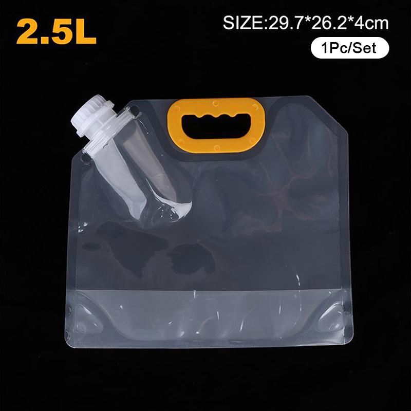 5 Stück 1L-10L Faltbarer Wasserbehälter Wasserspeicherkanister Tasche für Outdoor Camping Wandern Notfall-Überleben