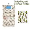 Cartoon Pattern Stroller Storage Bags Portable Baby Toiletry Organizers Diaper Holder  Shopping Bag