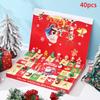 40Pcs Christmas Themed Party Key Ring Gift Pack Surprise Box Suitable As Christmas Gift Party Gift Best For Christmas