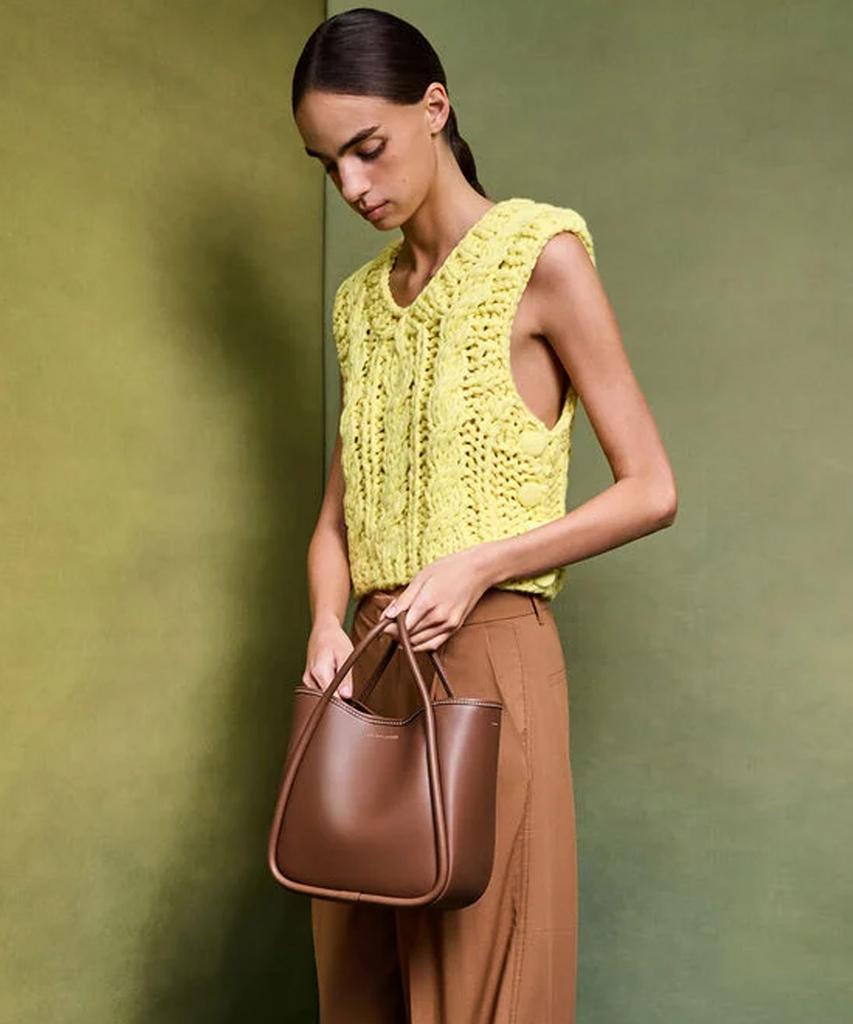 Charles & Keith Mini Layla Tubular Tote Bag 4 Colors Ck2-30782647