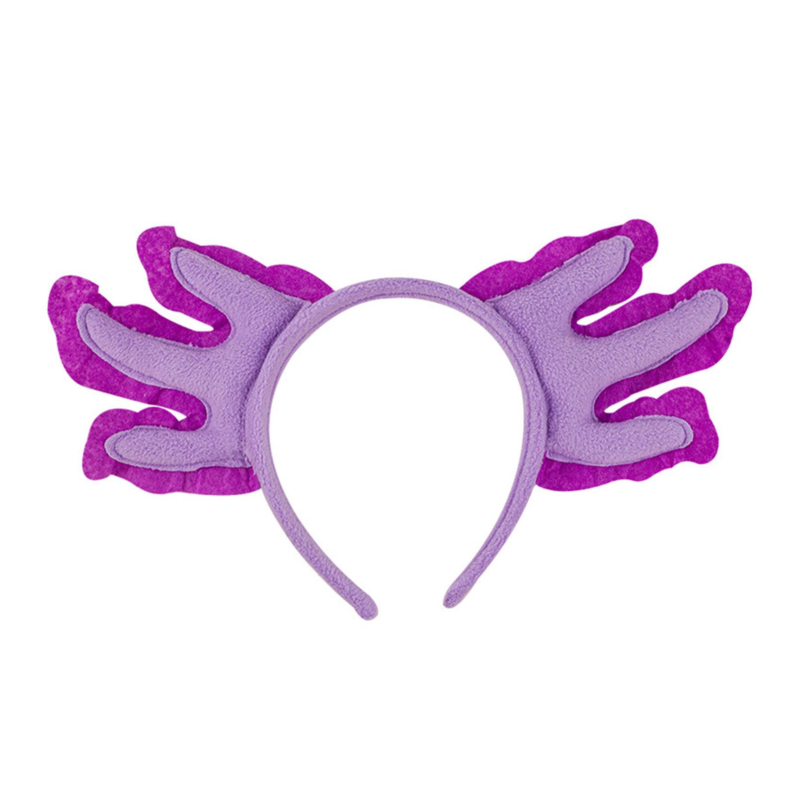 

Lovely Salamander Headband All Age Animal Ear Hairhoop Women Girl Halloween Props Hairband Family Gathering Headwear
