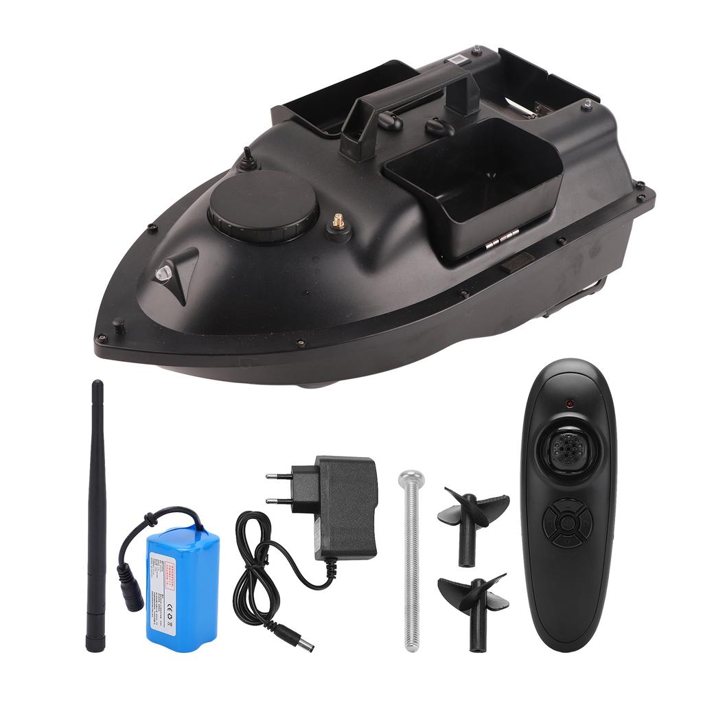 2kg Loading 300m RC Fishing Boat Double Motors Single Hand Control Fishing Bait Boat