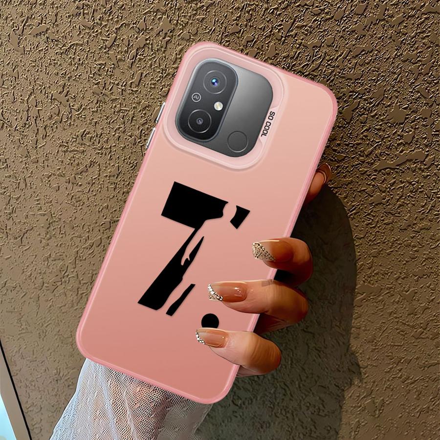 Case for Xiaomi Poco C51 X3 NFC X3 Pro C61 C50 Phone Cover Cartoon Football Number 7 10