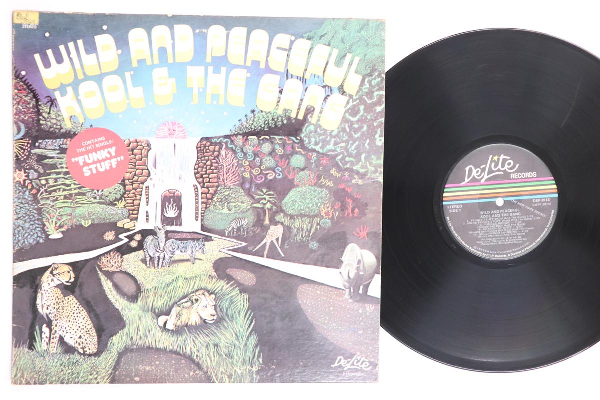 

LP Record KOOL THE GANG Wild And Peaceful DEP2013 DELITE 1973 US SoulFunk Used