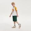 MQD Boys' Summer College Style Short Sleeve & Shorts Set