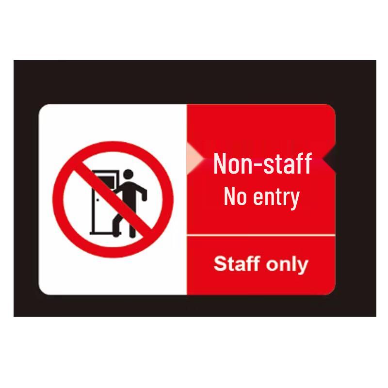 FURONGHUA PVC Reflective No Entry Safety Sign