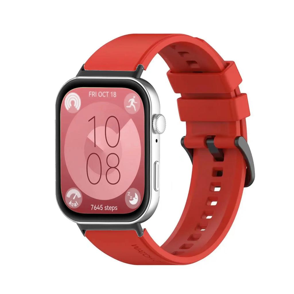 Soft Silicone Strap For Huawei Watch Fit 3 Sports Comfortable Bracelet Belt For Huawei Watch Fit 3 Correa Replaceable Wristband