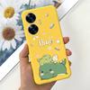 Soft Silicone Phone Case For Realme C55 C53 C51 Oppo Back Cover Funny Dinosaur Cat Printing Fundas Shell RealmeC53 C 55 53 Coque