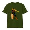 Trombone Player T Shirt for Men Psychedelic Art Print Cool Musician Design Comfortable Cotton vintage Washed Slightly Unisex