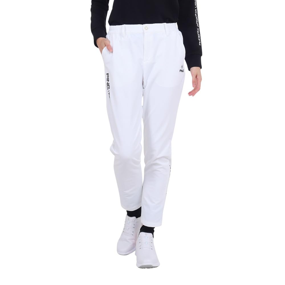 

Long Pants Stretch Cordura Golf M [Ping Apparel] Women s Water-Repellent (All-Directional Material) / / 622-3231800 030_White