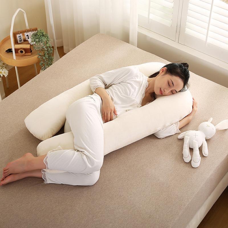 Pregnancy Support Pillow: G, U & L Shapes for Side Sleeping & Back Support