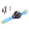Mini RC Car Watch Alloy Electronic Car Watch Toy with USB Charging for Age 3 and Older Children Orange