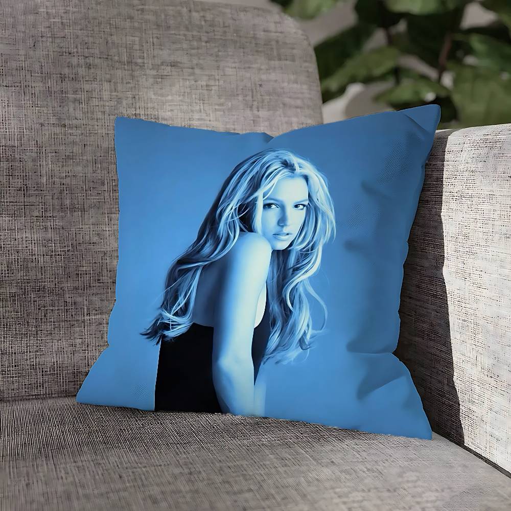 B-Britney S-Spears Pillow Case For Sofa Decor Car Office Room Printing Cushion Cover Decorations and Protector