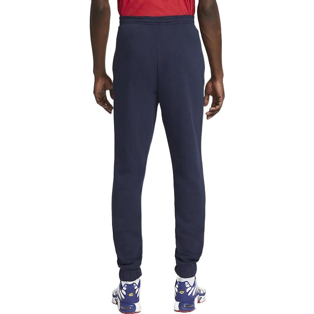Nike Knitted Sweatpants Men's Obsidian Color Moderate Slim Fit Pants DM3148-451