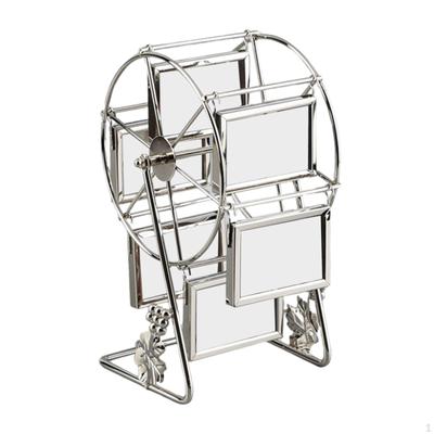 Rotating Photo Frame Card Holder Display Picture for Dorm Farmhouse Wedding