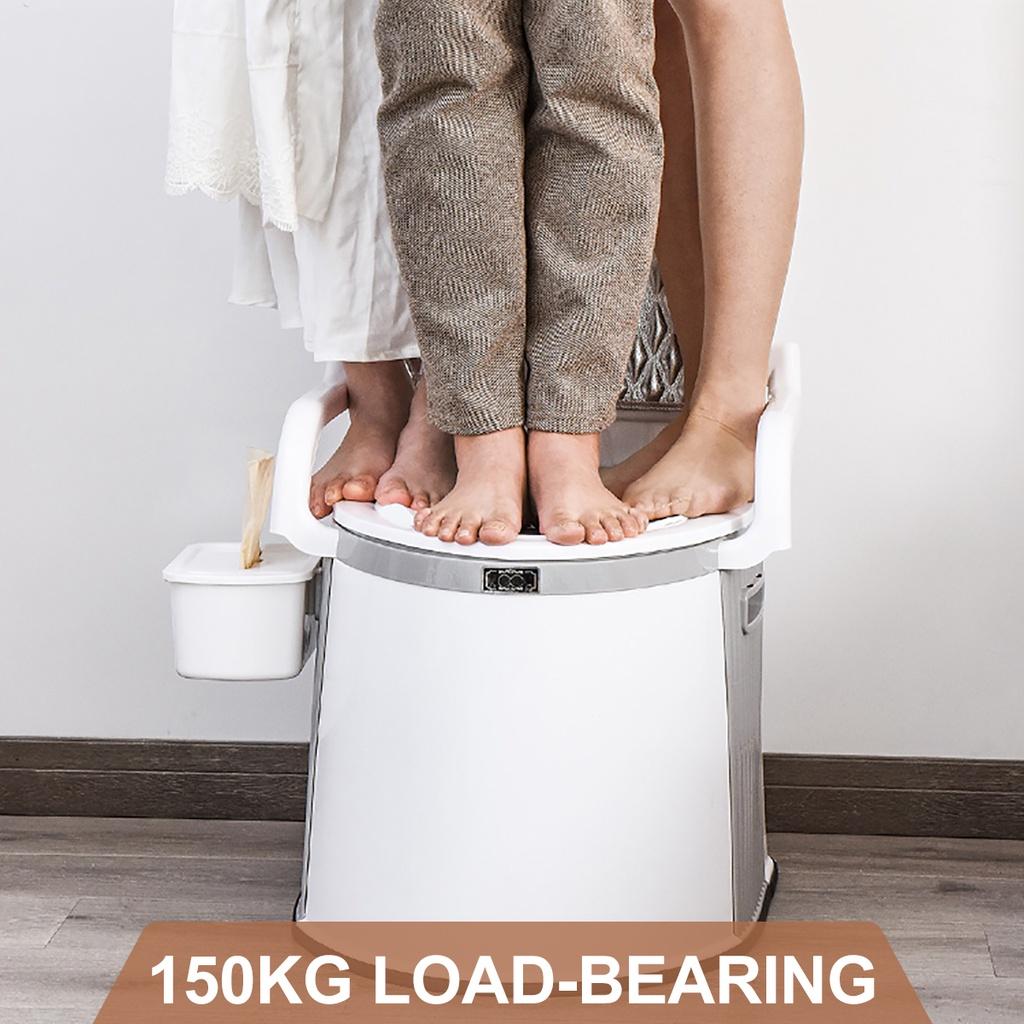150KG Camping Toilet Adult Children Toilet Outdoor Camping Portable Mobile Toilet For Home Elderly Hospital Travel Boat Pregnant