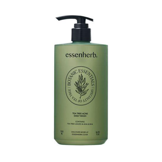 ESSEN HERB Tea Tree Acne Daily Wash 500ml Promotion (+ Shower Ball Free)