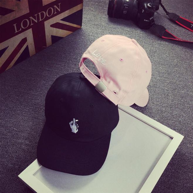 Adult Fashion Caps Baseball Caps Adjustable Hip Hop Finger Sun Caps 