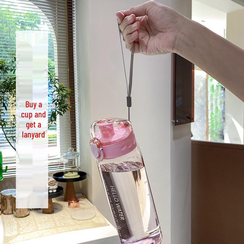 Outdoor-Sport-Wasserflasche mit hoher Kapazität und auslaufsicherem Klappdeckel