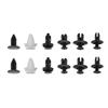 Bumper Retainer Clip Plastic Lightweight Car Rivets Fastener Replacement with 5PCS Screwdriver 100PCS