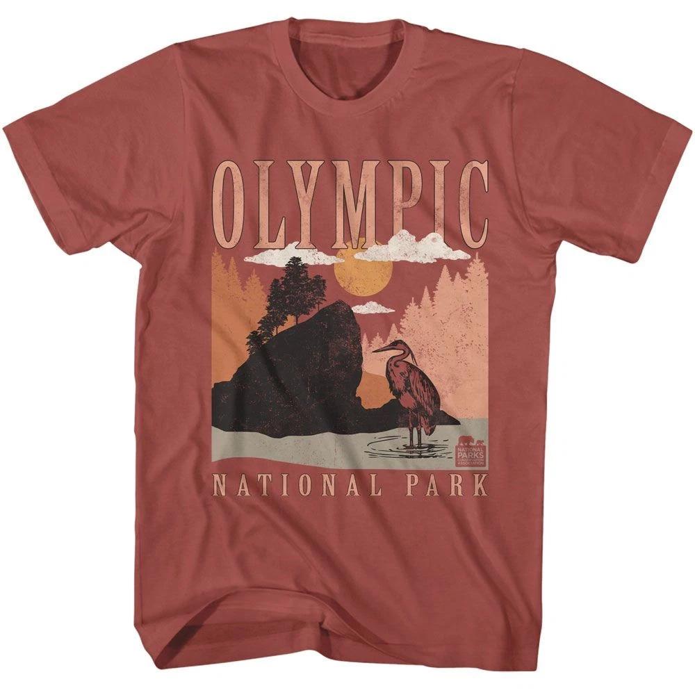 Olympic Minimalist Landscape National Parks Brands Children s T-shirt 150