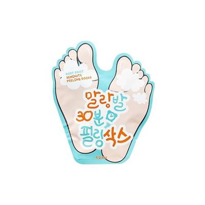 Soft Feet 30-Minute Peeling Socks 40ml (2 Disposable Feet Included)