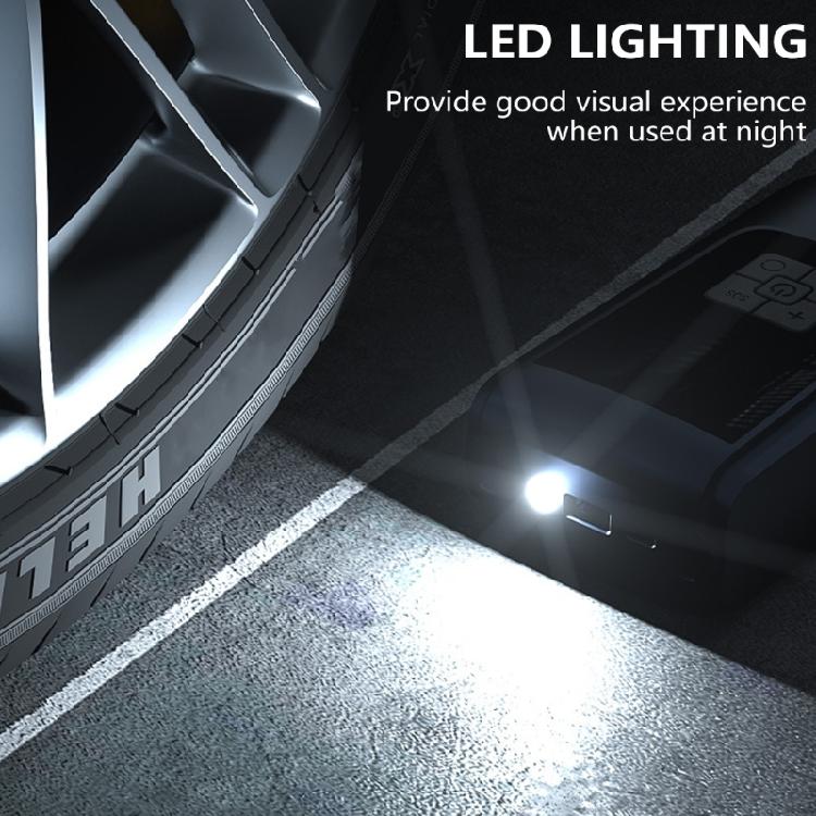 Digital Display Screen Tire Inflator for Car Bike Motorcycle Car Air Compressor Air Pumps with Flashlight Tire Inflator