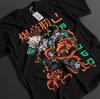 Maglietta My Hero Academia Bakugo T-shirt Deku Kacchan Top Todoroki MHA Maglietta Unisex