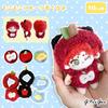Fluffy Fruit Kigurumi in Plush Kigurumi Otaku Doll Kpopdoll Costume (10cm) Black, Clothes, Accessories, Activities, Mascot, [Used]