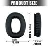 Replacement Headset Pads Protein Leather Earpads Breathability for Monitor 3 Active Noise Cancellation Headphone