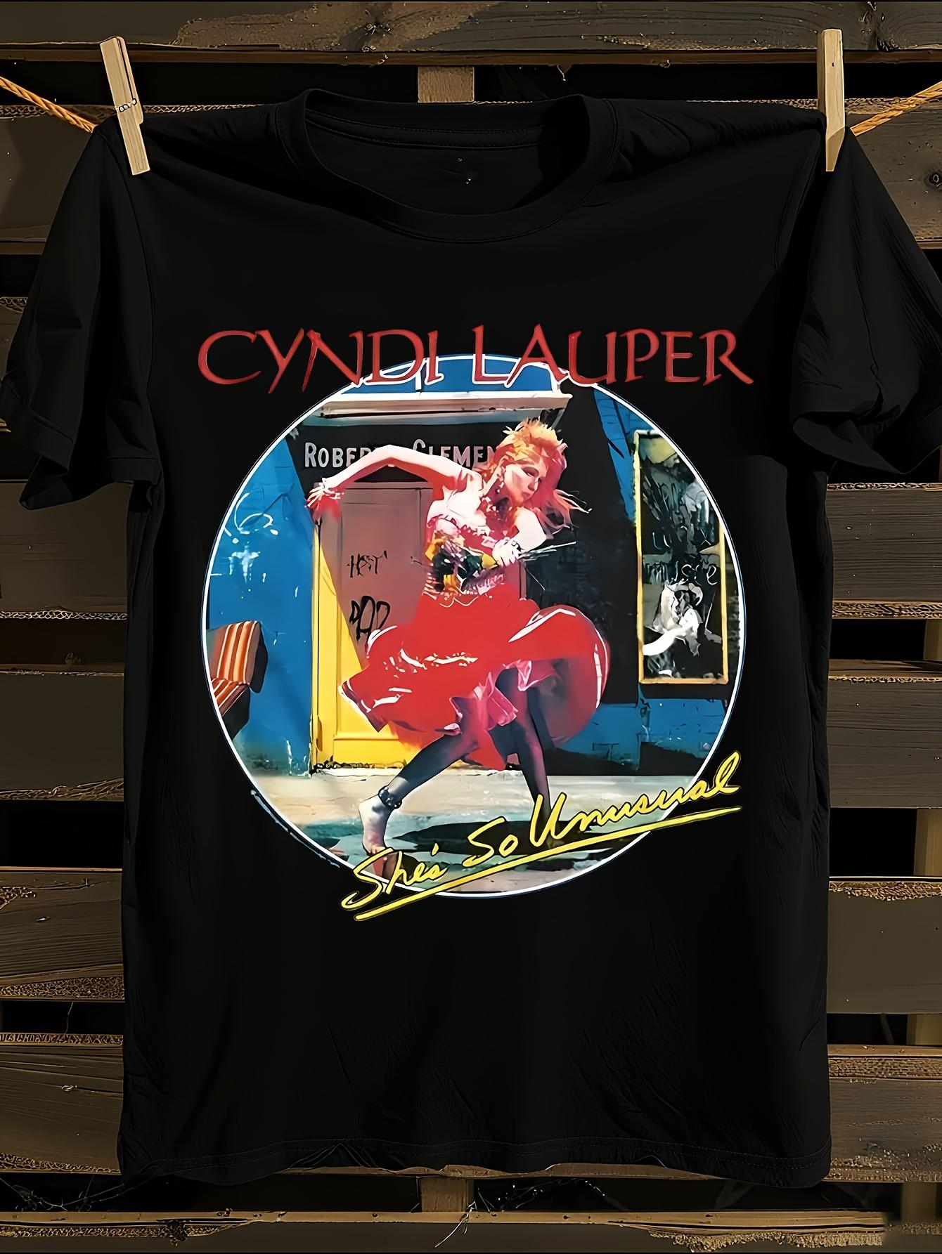 Cyndi Lauper She S So Unusual Vintage Graphic T-shirt XXL