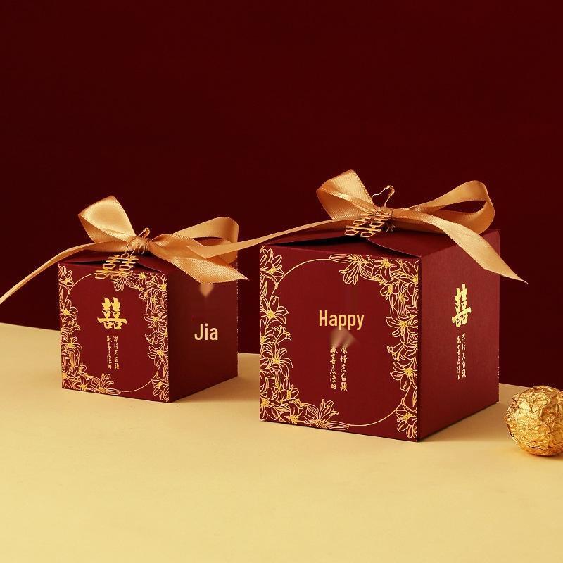 Wedding Handheld Candy Gift Boxes