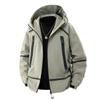 Veste de Printemps Coupe-vent et Imperméable, Veste Décontractée à Capuche Réfléchissante pour Homme