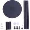 Standing Clothes Rack for Jackets Floor Stand Wardrobe Loft