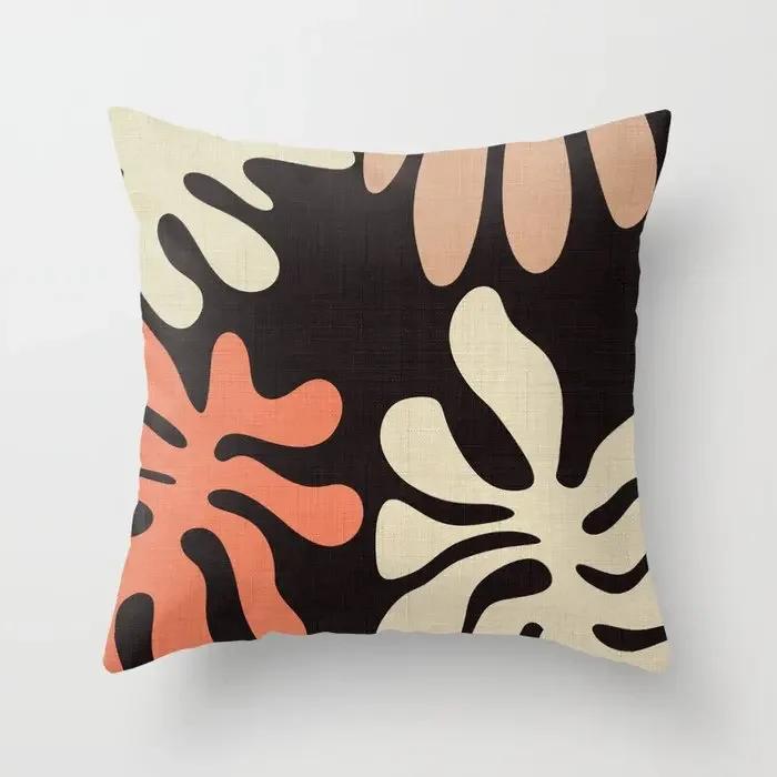 

Декоративные наволочки для подушек, Чехлы для подушек, Скандинавский, X Неправильный, Гостиная, Бохо, Абстрактный, Геометрический X 66x66cm коричневый