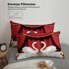 3pcs Swan Couple Bedding Sets 3D Printed Romantic King Full Size For Couples Gifts Duvet Cover With 2 Pillowcases Bedroom Decor
