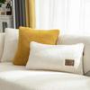 Winter Lamb Wool Sofa Cushion Minimally Thickened Plush Seat Cushion Anti Slip Sofa Cover Living Room Decoration Couch Protective Pad