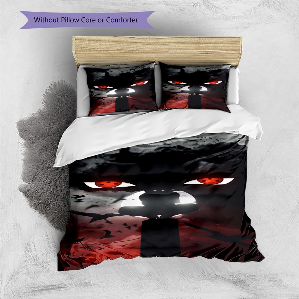 Set Copripiumino Trapuntato con Fantasia Cartone Animato Federa Decorazione per la Casa Regalo di Compleanno (1 * copripiumino + 2 * federa, senza nucleo)