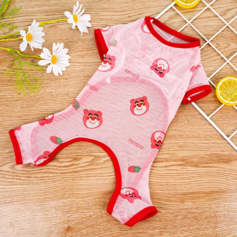 Pet Four-legged Clothes, Dog Four-legged Clothes, Cat Vests, Large Dog and Cat Supplies, Air-conditioned Suits, Mosquito Repellent