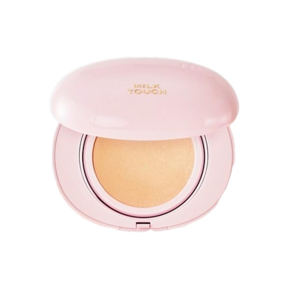 Milk Touch Набор с кушоном All Day Skin Fit Milky Glow 03 Натуральный Бежевый Тональная основа с рефилом 30 г
