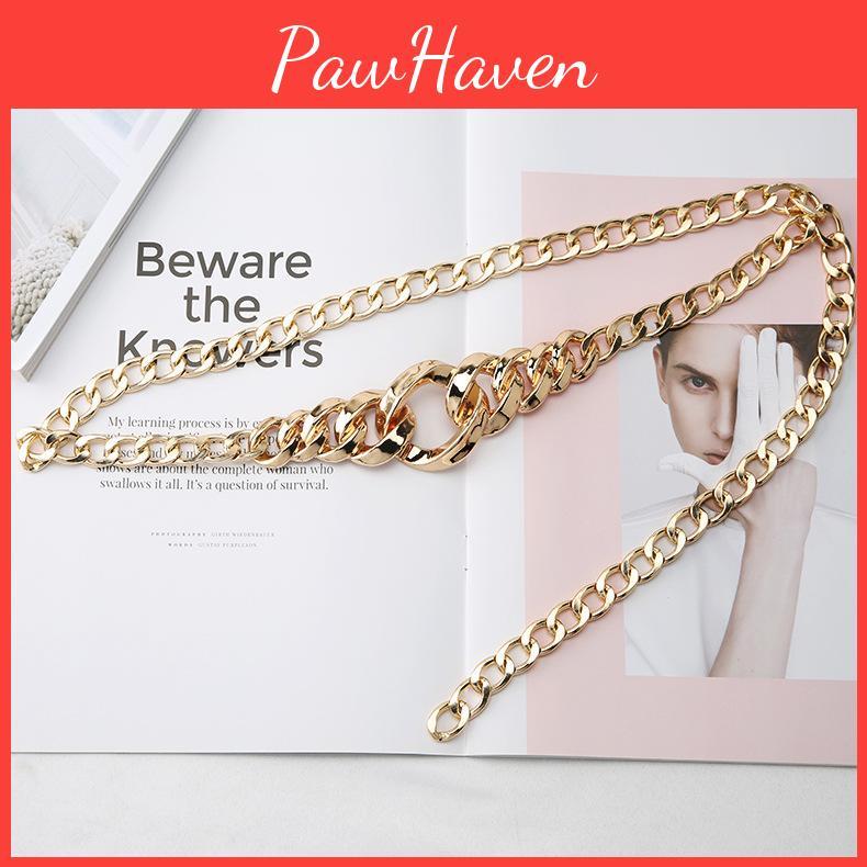 Fashion Metal Chain Waist Band For Women Elegant Dress Waist Decor For All Seasons