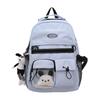 School bag new retro tooling school bag junior high school students large capacity backpack men trendy campus backpack women