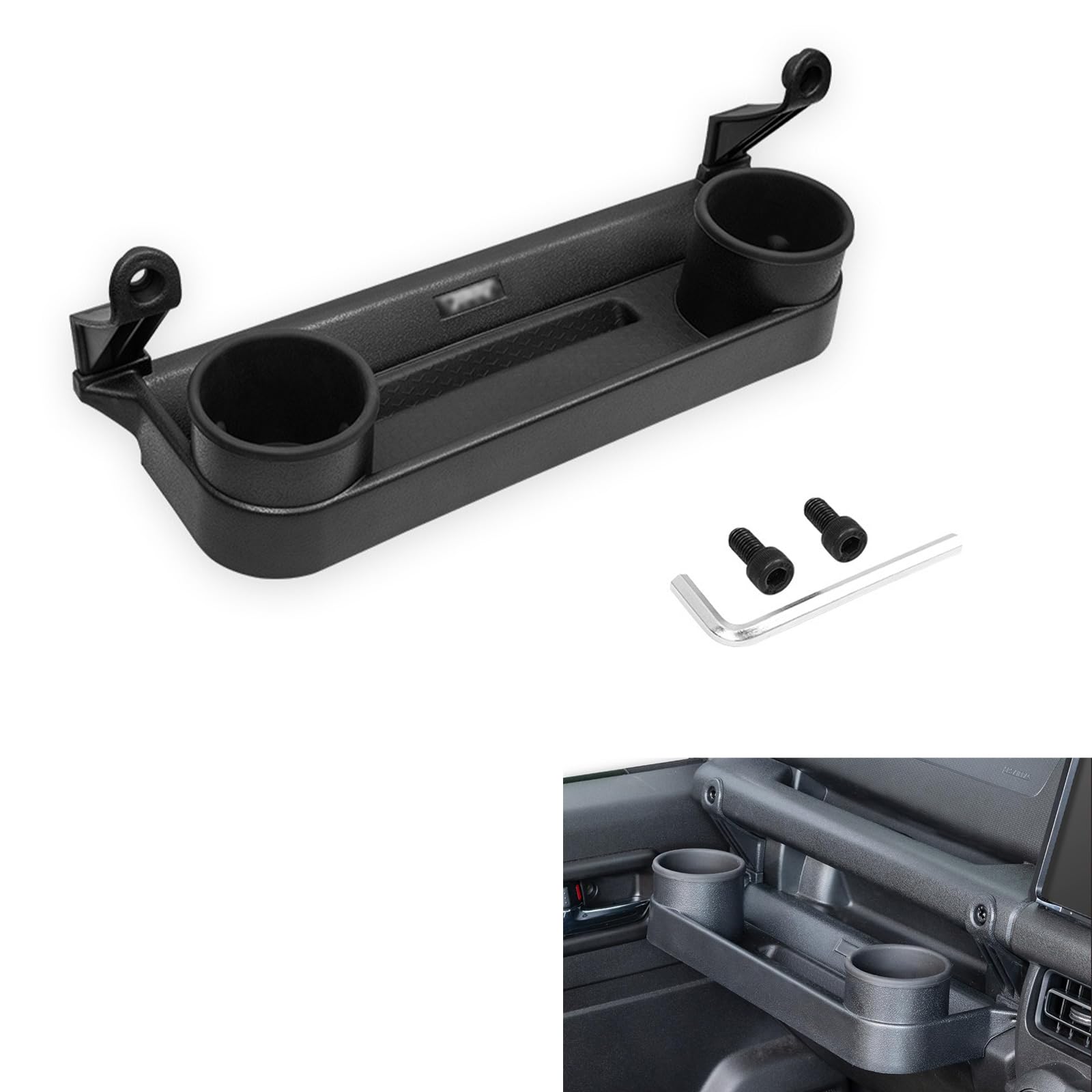 

Tusamika Passenger Seat Storage Box for Suzuki Includes Drink Additional Storage Accessory and Cup Custom Designed for Exterior Parts and Easy Quality чёрный