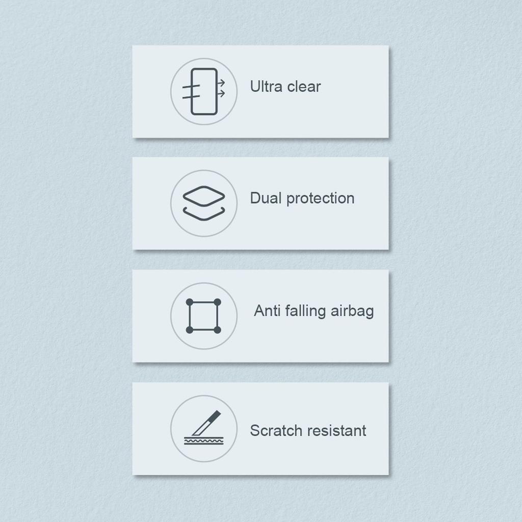 Nillkin Nature Pro Rugged Case for iPhone 14 - Blue Protective Cover